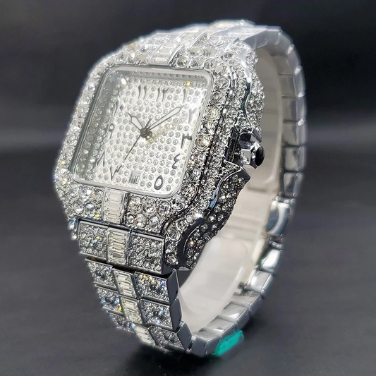 Arabic VVS Iced Out Watch