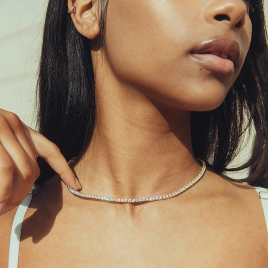 3mm Tennis Chain - Gold