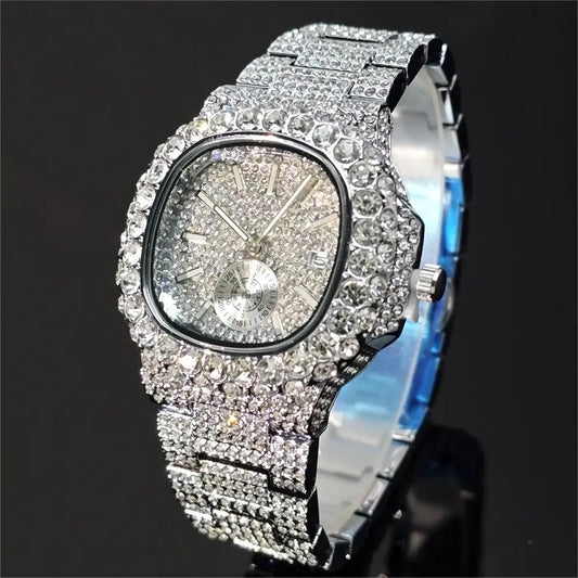 Aquilis Iced Out Watch