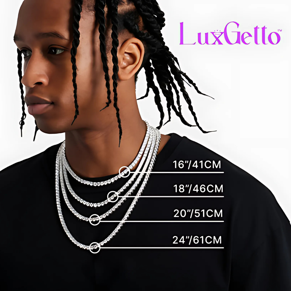 12mm Iced Cuban Chain + Bracelet Bundle - White Gold